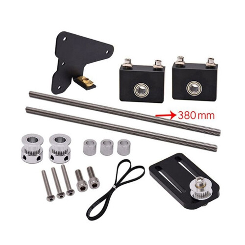 1Set 3D-Printeraccessoires Dual Z-Axis Upgrade Kit 3D-Printeronderdelen voor  -3 -3V2 -3 Pro-Printer 2