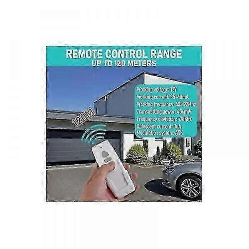 433.92 MHz Universal Roller Blind Remote Control 1810630 Easy to Use 2