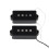 Pb P Bas Pickup Humbucker Pickup för 4-Strängad P Bas Ersättningsdel för Basgitarr 4