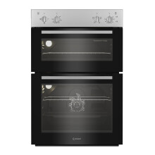 Indesit DII10NS Electric Built In Double Oven - Silver DII10NS
