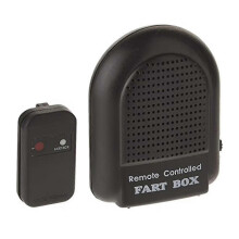 Dispositivo wireless per simulare peti, ideale per scherzi divertenti e feste.
