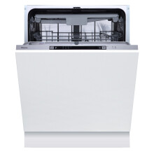 Hisense Hi4 Integrated Dishwasher - Silver - D-Rated, Silver control HV623D15UK