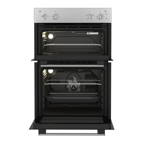 Indesit Indesit DII10NS Electric Built In Double Oven - Silver DII10NS 1