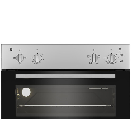 Indesit Indesit DII10NS Electric Built In Double Oven - Silver DII10NS 2