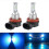 8000K ijsblauwe H9 LED-koplampen H9 3