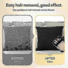 Guantes reutilizables electrostáticos para eliminar el pelo de mascotas en muebles y ropa.