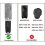 2pack 433MHz Garage Door Remote Control Compatible with EcoStar RSE2-433 RSC2-433 RSZ1-433 4