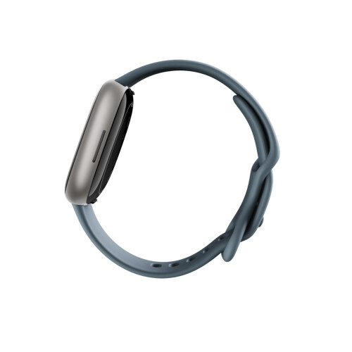 Fitbit Fitbit Vers 4 Platinum Aluminium with Waterfall Blue Band Bluetooth Sm FB523SRAG 2