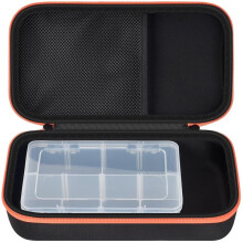 Hard Grommet Tool Kit Case with Organizer Box, Case Only Hard Shell, Plastic Organizer Box, Dividers,for Users