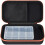 Hard Grommet Tool Kit Case with Organizer Box, Case Only Hard Shell, Plastic Organizer Box, Dividers,for  Users 1