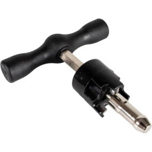 T-Calibrator Tool Whole Circle Hole Chamfer Tool 16mm Repair Internal and External Reamer Handle for Pipe Plumbing