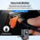 Motorcycle Dual DVR WiFi Connect Action Camera Recorder Front & Inside View Waterproof Motorcycle Dash Cam 5
