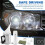 Car Headlight Restoration Kit, Auto Headlight Lens Polish Repair Kit Atomizing Cup Headlight Renovation Tool EU Plug 7