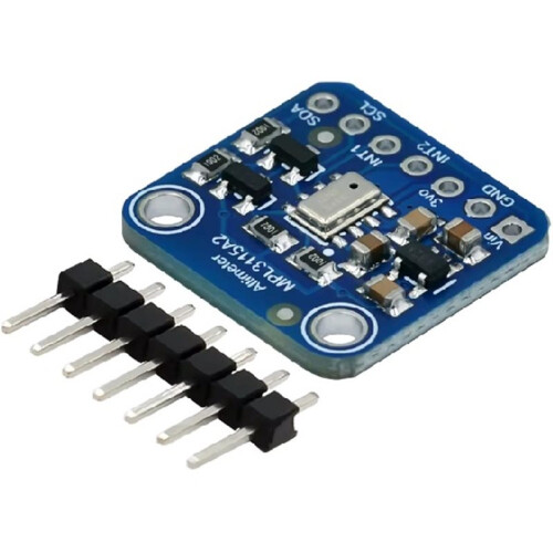 MPL3115A2 Pressure Sensor Module - Atmospheric Pressure, Altitude, and Temperature Sensor Module  Board
