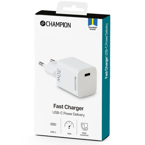 Cargador 30W PD Blanco