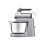 Kenwood Kenwood Chefette Hand/Stand Mixer - Silver HMP54 1