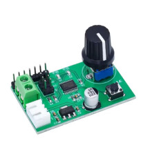 Dual-Channel Servo Controller Knopf Serielles Steuerplatine Schalter PWM MG996 SG90 Servo Testplatine