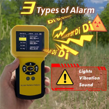 Contador Geiger Detector de Radiación Nuclear con Alarma para Detección de Rayos X y Radiación Gamma