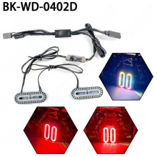RC Car Lighting System with Throttle-Activated Lights for RC Car Lights with Switchable Modes