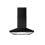 CDA CDA 60cm Chimney Hood - Black ECH63BL 1