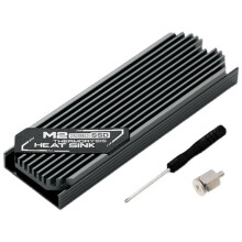 Ultradunne M.2 SSD Koellichaam M2 2280 Solid State Harde Schijf Aluminium Koellichaam Koeler Koeling Thermische Pad Grijs