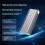 M2 SSD Case NVMe& Dual Protocol SSD Enclosure Adapter 10Gbps USB 3.2 Gen2 USB C External Enclosure for PC A 7