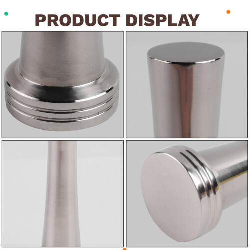 Stainless Steel Coffee Tamper Filling Tool,Espresso Tamper Compatible for  Machine Solid Tamper Tool 2
