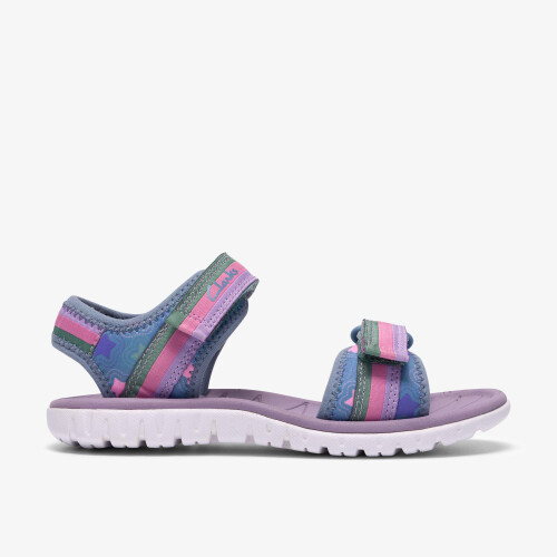 Clarks (Standard, 8 (Children's)) SurfingTide K. Denim