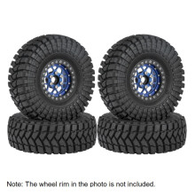 4 STUKS 110 Mm 1.9 Rubber Band Wiel Band voor 1/10 RC Crawler Auto TRX4 RC4WD D90 Axiale SCX10 II III Redcat MST A