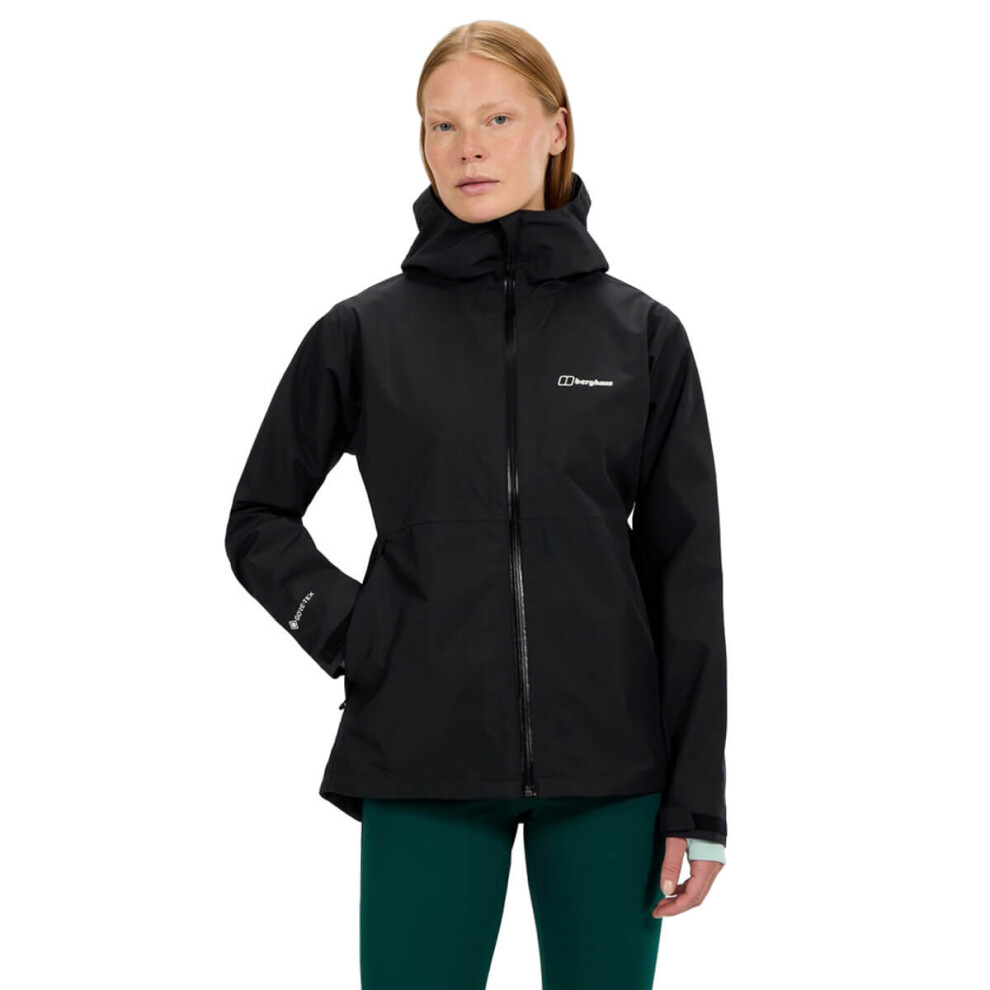 Berghaus (14, Black/Black) Womens Bramlfell Interactive Gore-Tex Waterproof Jacket
