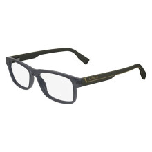 Óculos de Grau Lacoste L2707N N 53/15/145 Cinza Transparente Bio injetado MASCULINO L2707N N