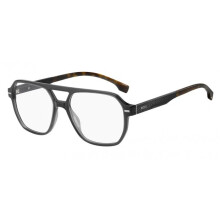 Óculos de Grau Hugo Boss BOSS 1843 56/16/150 Havana cinza Armações de Acetato MASCULINO BOSS 1843