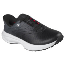 (UK 9, Black) Skechers Mens Slip-ins Golf Waterproof Flow SL Spikeless Golf Shoes