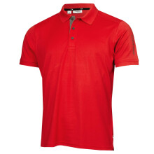 (XXL, Red) Calvin Klein Mens Club Golf Lightweight Breathable Wicking Polo Shirt