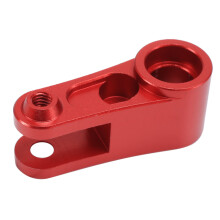 Metalen Steering Bellcrank & Steering Link voor Arrma 1/8 Infraction 4X4 MEGA / Vendetta 4X4 3S BLX RC Auto Onderdelen, Rood