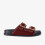 Clarks Zarita Stud Burgundy Suede 1