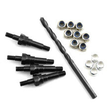 Metall-Stahl-StoßDäMpfer-Standoff-StoßDäMpferstäNder für ARRMA 1/8 KRATON Typhon Talion Notorious 1/7 Infraction RC Car Upgrades,1