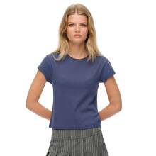 (14, Mariner Navy) Superdry Womens Athletic Essential Short Sleeve T-Shirt