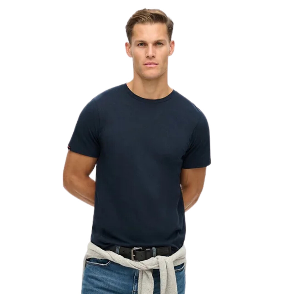 Superdry - Men's - T-Shirt - Vintage Logo - 2XL - Navy - Image 5