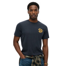 (M, Eclipse Navy) Superdry Mens SD&Co. Relaxed Short Sleeve T-Shirt