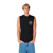(S, Black) Rip Curl Mens Staple Muscle Vest