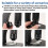 2000X Biological Digital Microscope Wifi USB Microscope with Digital & Microbial Lens with 11 Adjustable LED 3