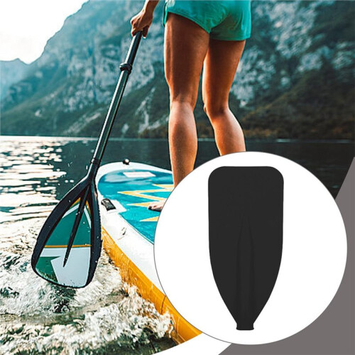Kayak Oar Leaf Replacement Blade for Enhanced Performance in Water Black
