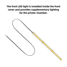 LED Light Left/Front for Bambu P2S High-Brightness Lighting for Bambu P2S Led Light Strip 3D Printer Parts Left