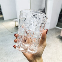 2X Verre à Whisky Verre à Bière Verre à Découper en Cristal Fait à la Main Style Européen  Verre à Boire Domestique