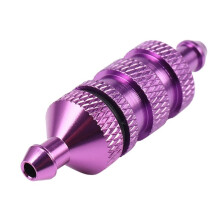 10X 1/8 1/10 RC Modell Auto Ersatz Teile Kraftstoff Filter Nitro für HSP 02156 94122 94188, Lila