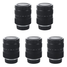 5X Television TV Lens/CCTV Lens for C Mount Camera 25mm F1.4 in Black