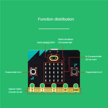 20X Placa Base BBC Microbit V2.0 una IntroduccióN una la ProgramacióN GráFica en Python para Escuelas Primarias y Secundarias