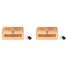 2X B1 Raak de Nutteloze Doos Niet aan met de Houding Laat Me met Rust Verrassingen Machine-Grappen en Grapjes Decoratief en Eindeloos Plezier