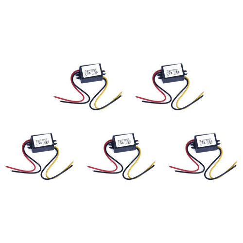 5X 12V to 6V - Buck Converter Step Down Module Power Supply Voltage Regulator